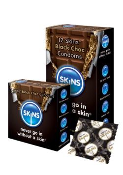 Prservatifs Black Choc Skins - x12