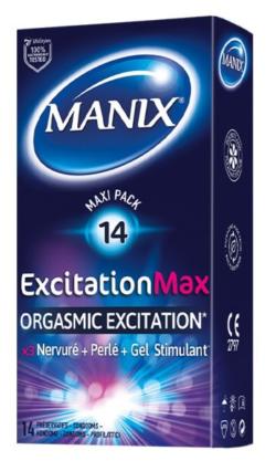 preservatifs manix pack excitation max x14