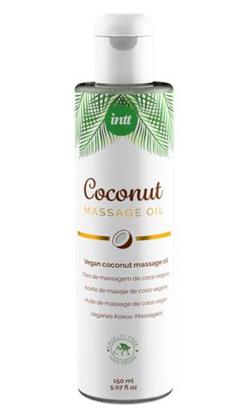 huile massage vegan coconut intt cosmetics