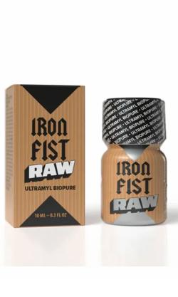 poppers iron fist raw flacon aluminium