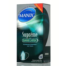 preservatifs manix supreme sans latex x10